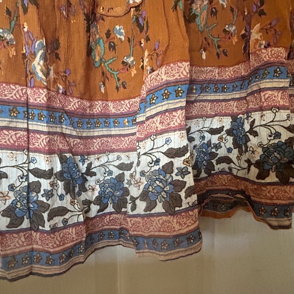 NWT MSRP $140 RAGA Morning Glories Maxi Dress - Size Large - Picture 14 of 14